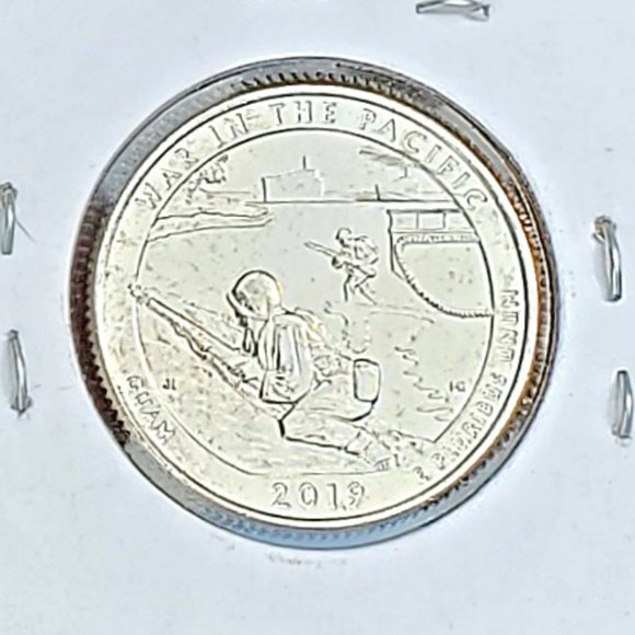 2019 W Guam Quarter Coin - Picture 2 of 2